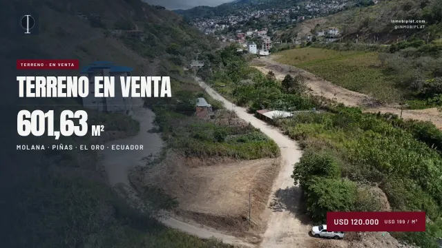 Terreno en Molana, Piñas – 600 m²