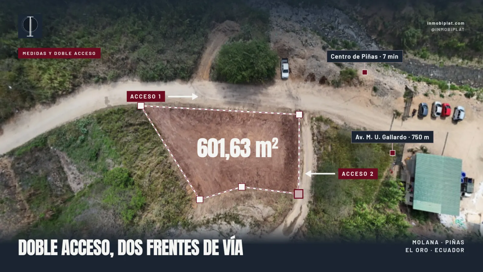Terreno en Molana, Piñas – 600 m²
