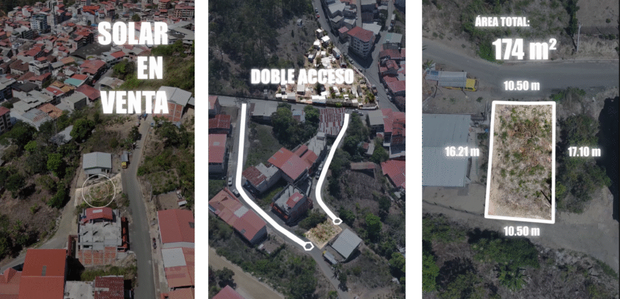 SOLAR DE OPORTUNIDAD EN LA INMACULADA PIÑAS