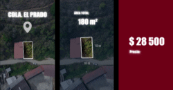 SOLAR EN VENTA EN EL PRADO A POCOS METROS DE LA PRINCIPAL